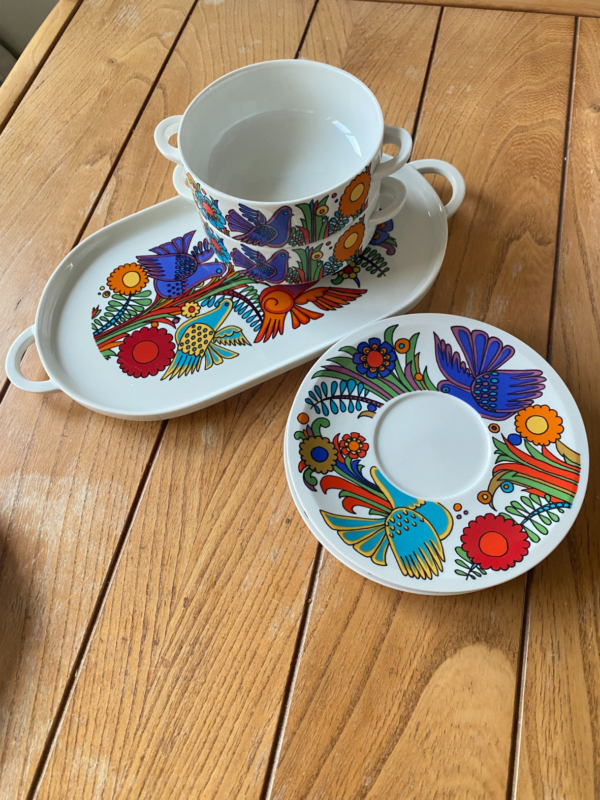 Duo de Bols Acapulco de Villeroy & Boch des Années 70 - OmStyle Home