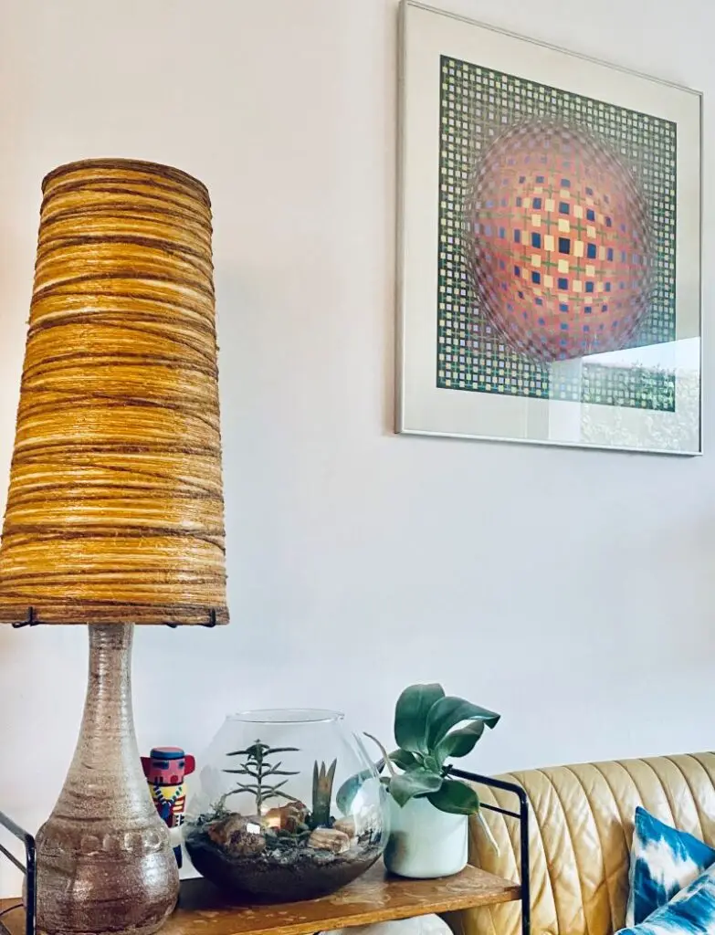 lampe signé Accolay année 70 pour un style unique et  vintage